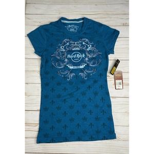 X-Sm T-shirt “ San Diego” Blue Hard Rock Couture